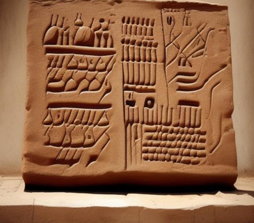 The oldest known clay tablets