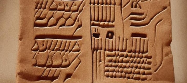 The oldest known clay tablets