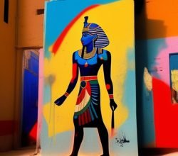 The egyptian color palette 