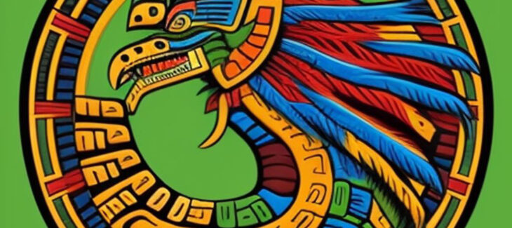 The Feathered Serpent of Aztec Mythology