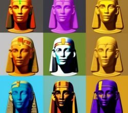 What were the typical colors of ancient egypt