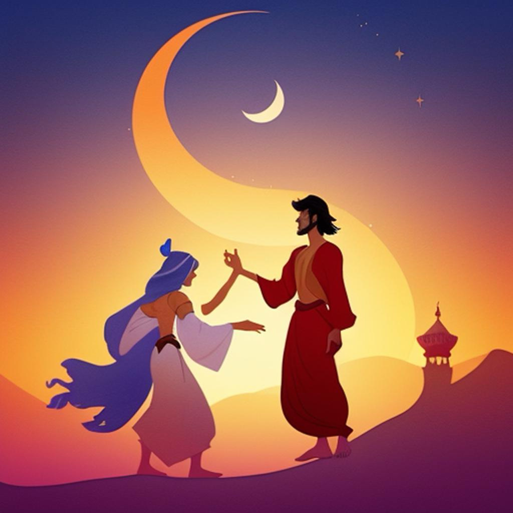 The best know story from 1001 nights often known as "1001 Arabian Nights," is "Aladdin and the Magic Lamp."