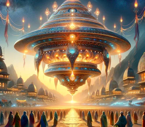 The Celestial Odyssey of Vimana Akasha
