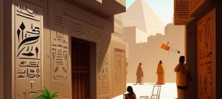 Why did the egyptians decorate their walls… 