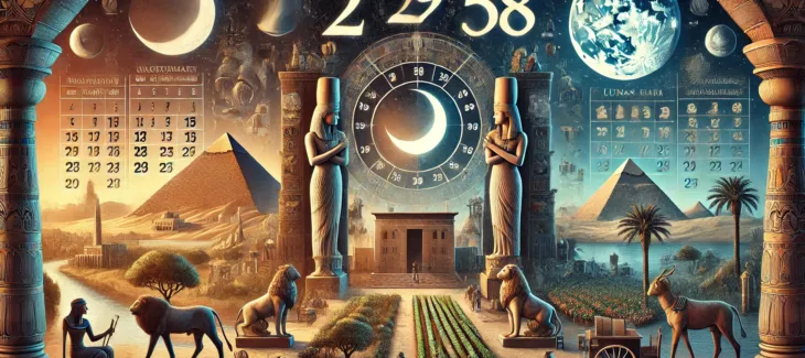 Numbers 58, 29, and 2 in Ancient Egypt