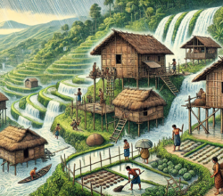 Region with highest rainfall for 2023