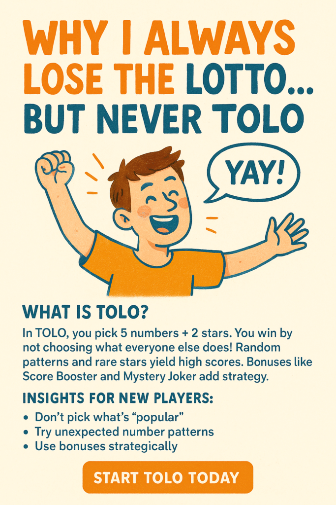 Why I Always Lose The Lotto But Always Win Tolo 1 Why I Always Lose the Lotto but Always Win TOLO