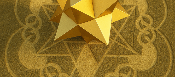 The stunning Cley Hill Crop Circle from 18 july 2017