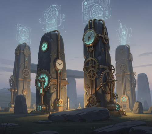 A Meditation on Stonehenge, Time, and Machine Minds