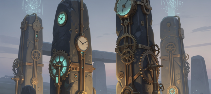 A Meditation on Stonehenge, Time, and Machine Minds